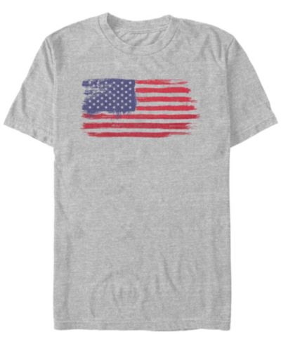 Generic Additude Мужской Brush Stroke Flag Short Sleeve T-Shirt