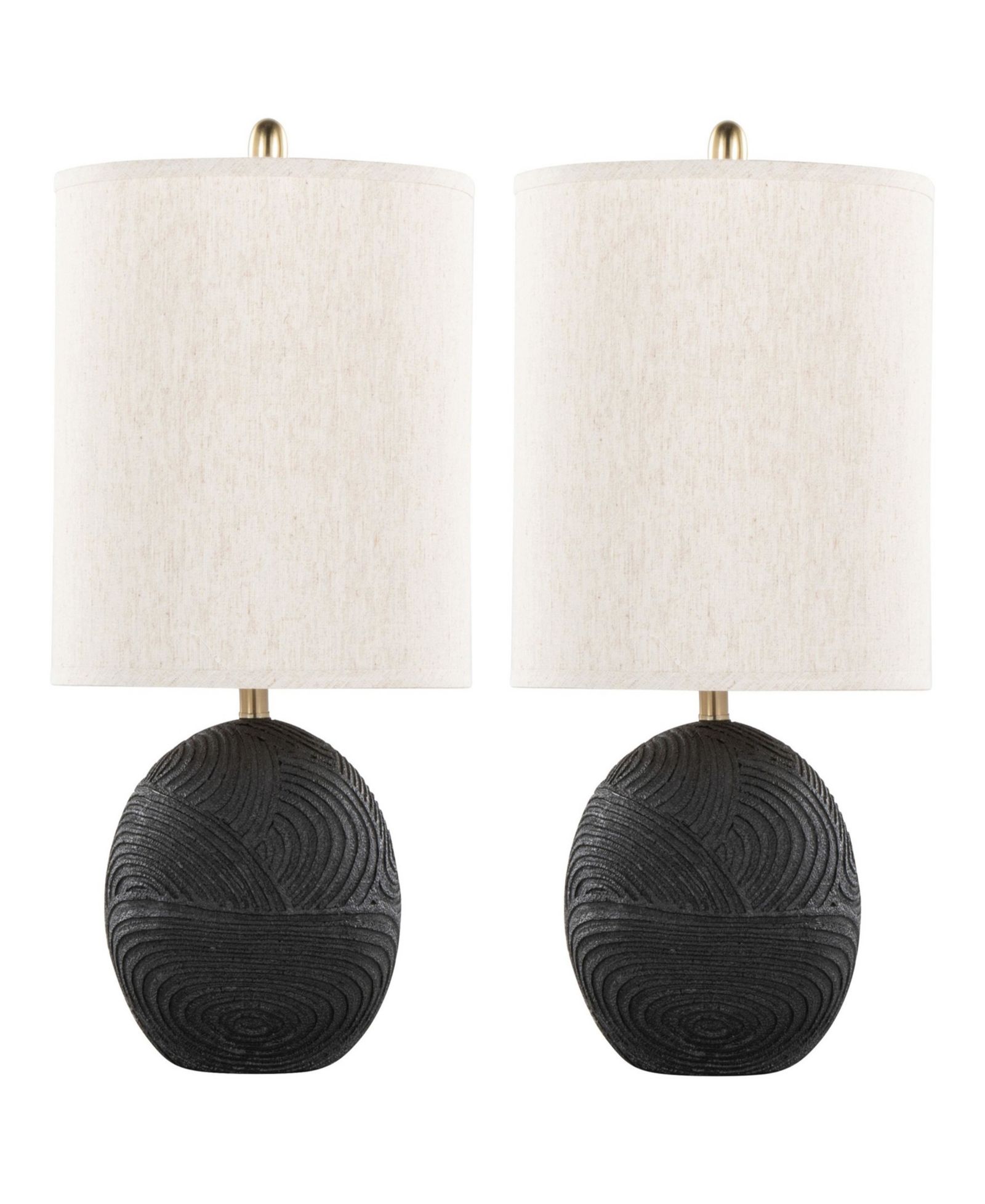 Настольная лампа Lumisource Kona Contemporary Polyresin, комплект из 2 шт.