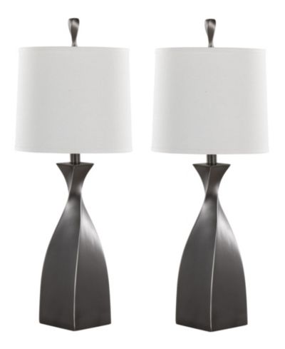 Lumisource 30" Polyresin Curvo Table Lamp