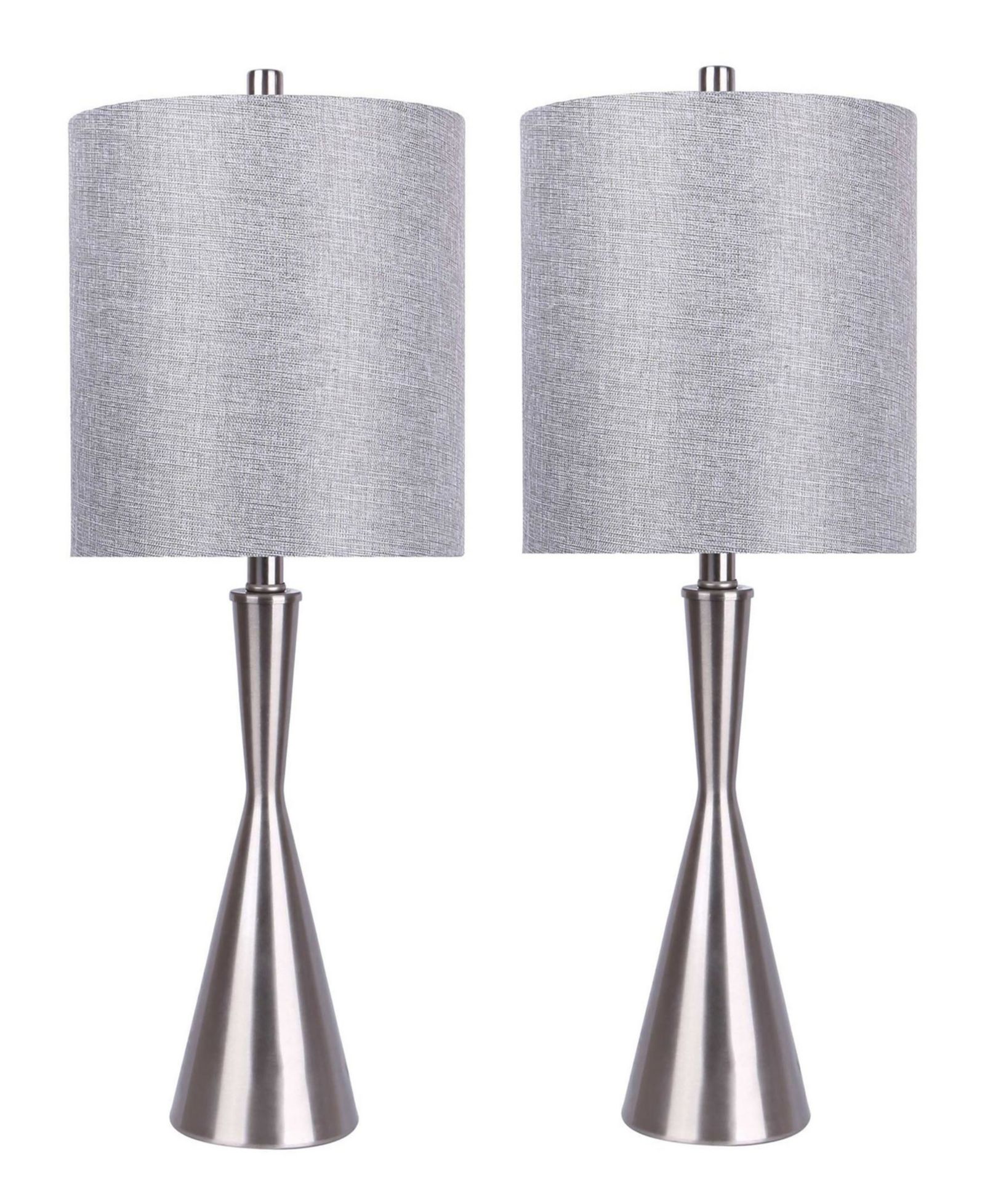 Настольная лампа Lumisource 23" Metal Gemma Contemporary, Set of 2