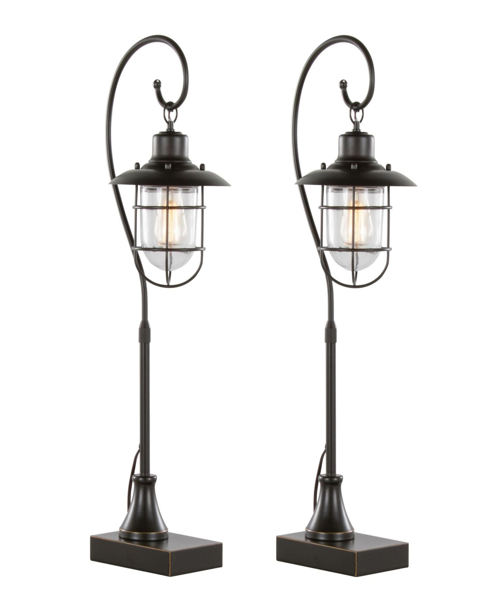 Настольная лампа Lumisource Landen Metal Contemporary Task Lamp, Set of 2