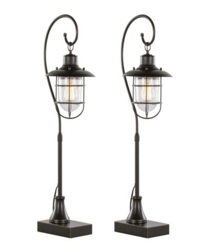 Настольная лампа Lumisource Landen Metal Contemporary Task Lamp, Set of 2
