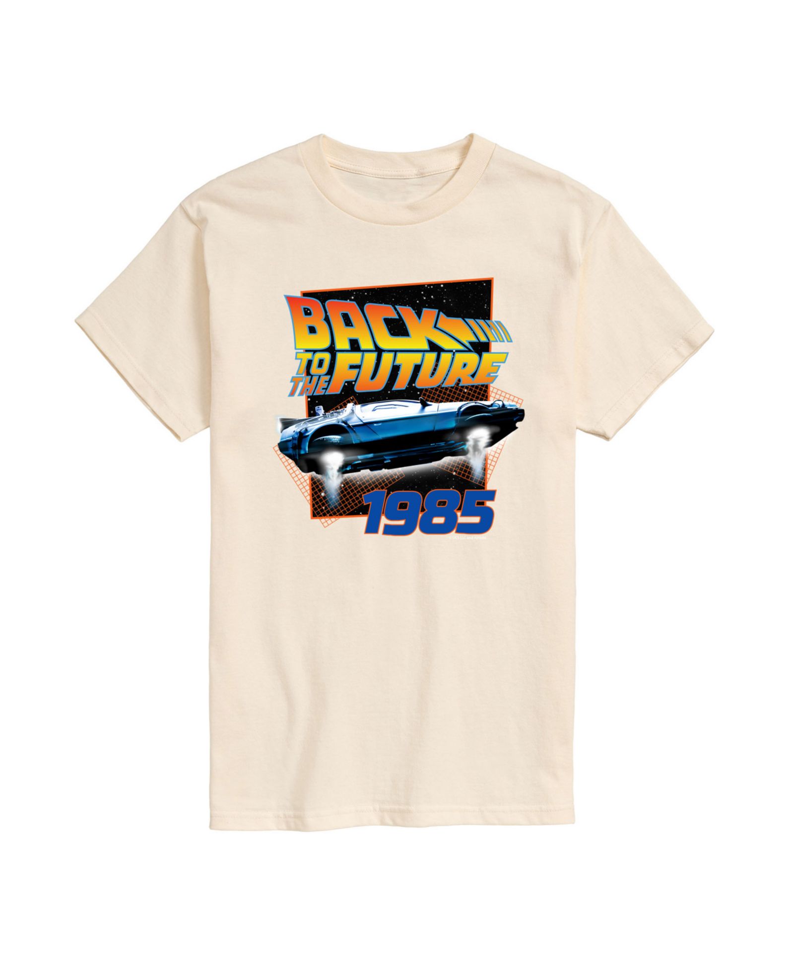 AIRWAVES Men's Back to The Future Short Sleeve T-Shirt
