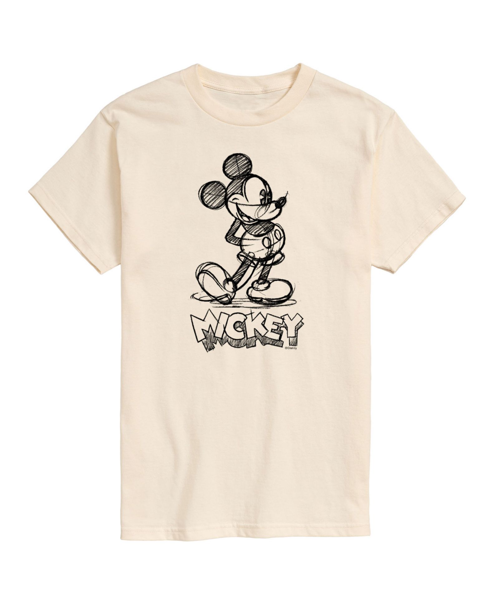 Мужская футболка AIRWAVES Disney Mickey Sketch с коротким рукавом