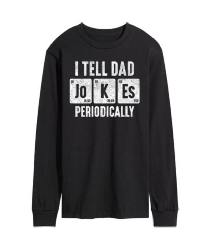 Мужская футболка AIRWAVES I Tell Dad Jokes Periodically с длинным рукавом