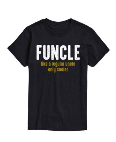 AIRWAVES Men's Funcle Definition Short Sleeve T-Shirt