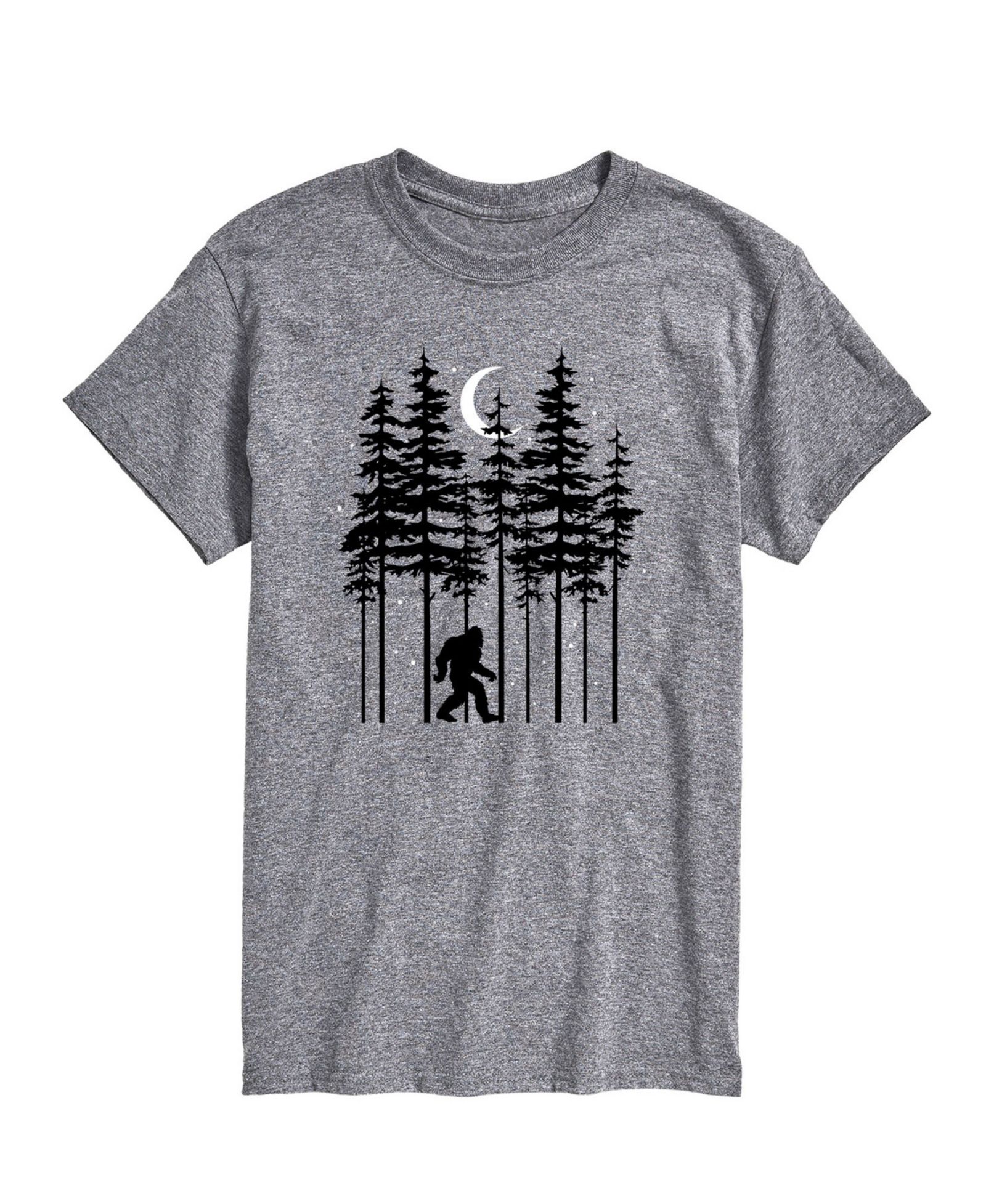 AIRWAVES Men's Sasquatch Forest Walk Short Sleeve T-Shirt