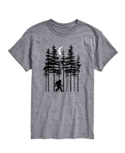 AIRWAVES Men's Sasquatch Forest Walk Short Sleeve T-Shirt
