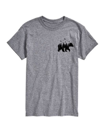 AIRWAVES Men's Forest Bear Short Sleeve T-Shirt