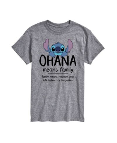 Футболка AIRWAVES Men's Lilo Stitch Ohana Means Family с коротким рукавом