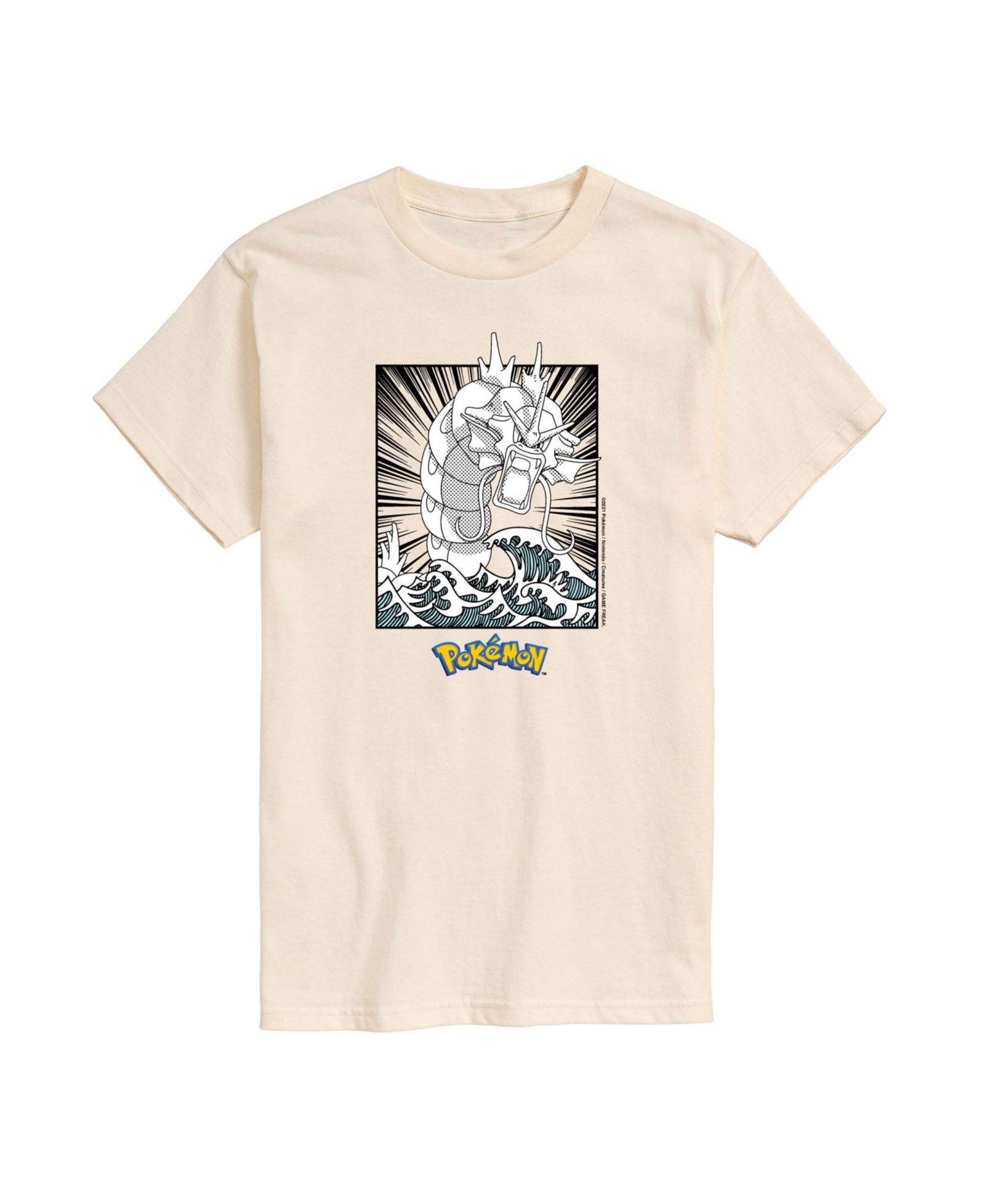 AIRWAVES Men's Pokémon Character Short Sleeve T-Shirt