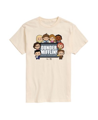 AIRWAVES Men's The Office Cartoon Short Sleeve T-Shirt