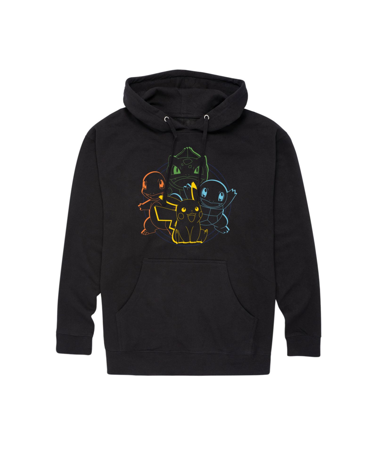 AIRWAVES Men's Pokémon Character Group Pullover Hoodie