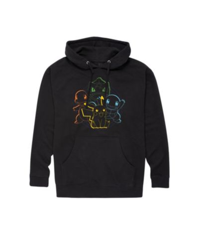 AIRWAVES Men's Pokémon Character Group Pullover Hoodie