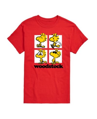AIRWAVES Men's Peanuts Woodstock Short Sleeve T-Shirt