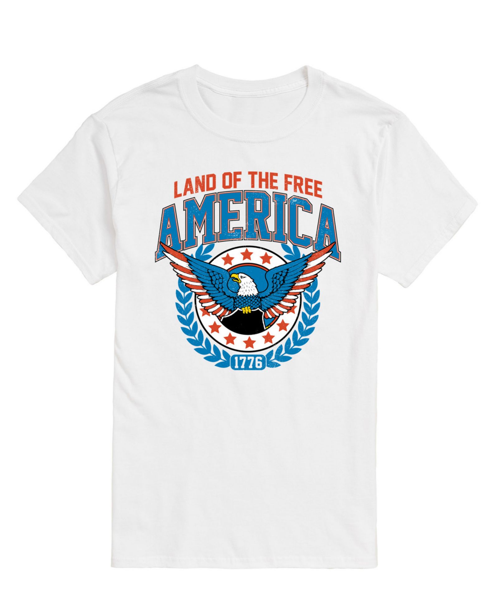 AIRWAVES Мужская футболка Americana Land of The Free с коротким рукавом