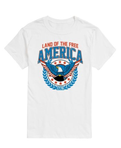 AIRWAVES Men’s Americana Land of The Free Short Sleeve T-Shirt