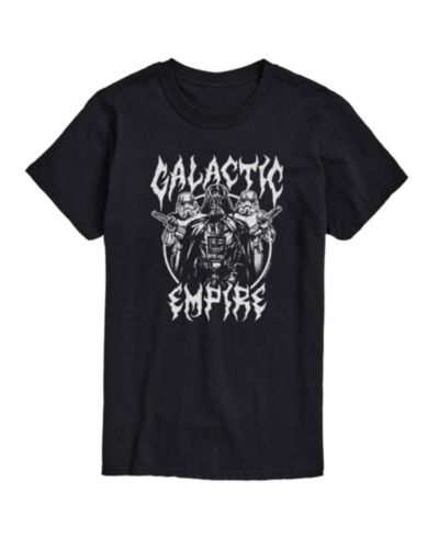 AIRWAVES Men's Star Wars Darth Vadar Galactic Empire Short Sleeve T-Shirt