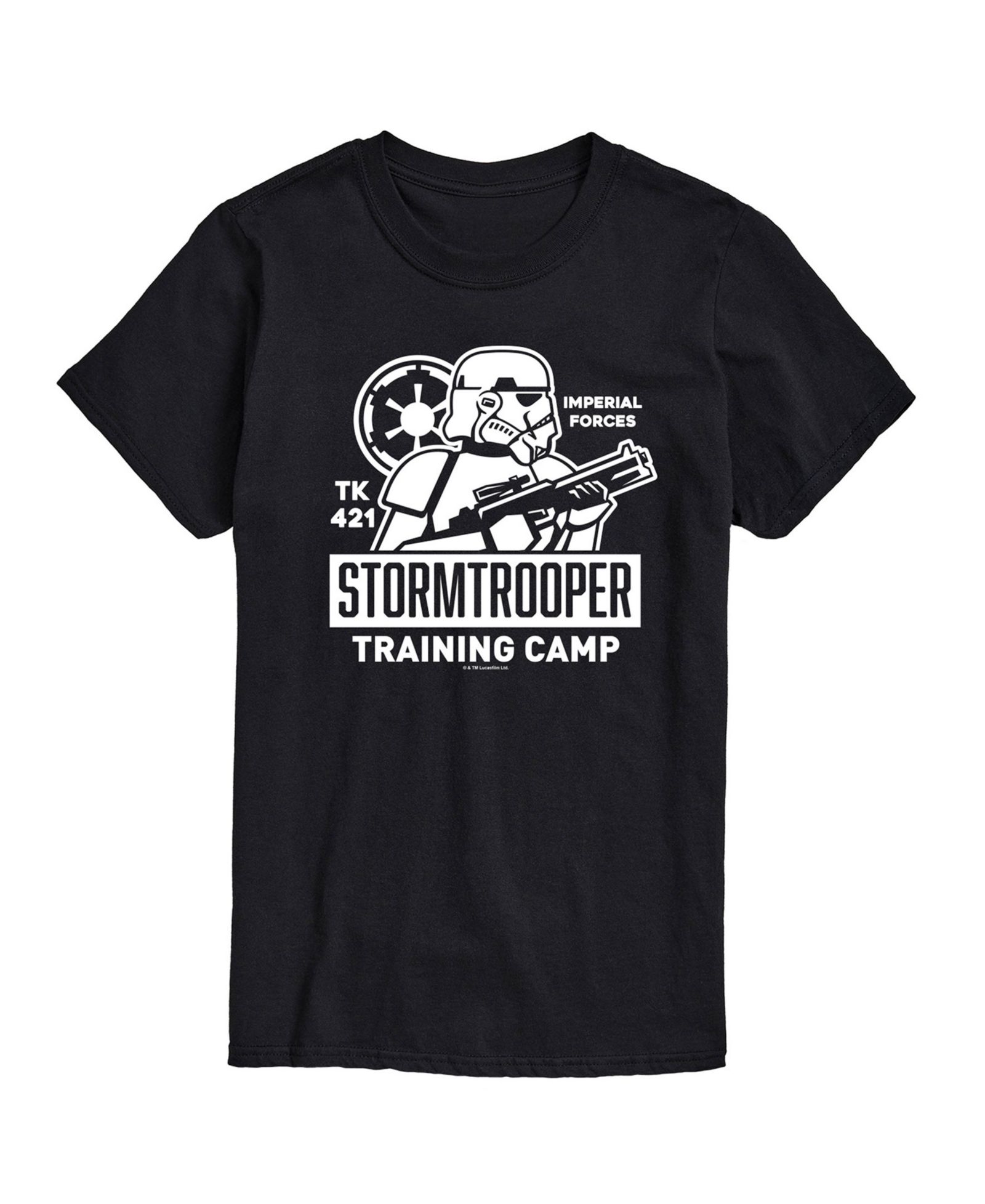 AIRWAVES Men's Star Wars Storm Trooper Training Camp Short Sleeve T-Shirt
