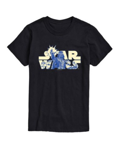 AIRWAVES Мужская футболка Star Wars Darth Vadar Logo с коротким рукавом