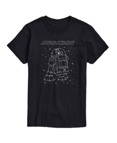 Мужская футболка AIRWAVES Star Wars Droid Galaxy Stars с коротким рукавом