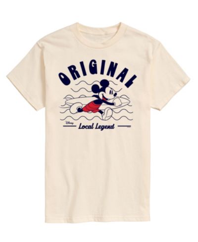 AIRWAVES Men's Disney Mickey's Original Local Legend Short Sleeve T-Shirt