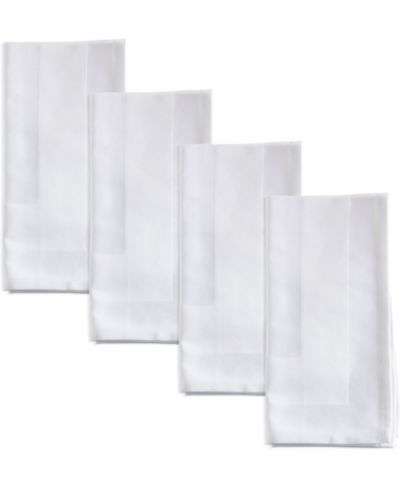 Салфетки Saro Lifestyle Satin Trimmed Damask Cotton 20" x 20"