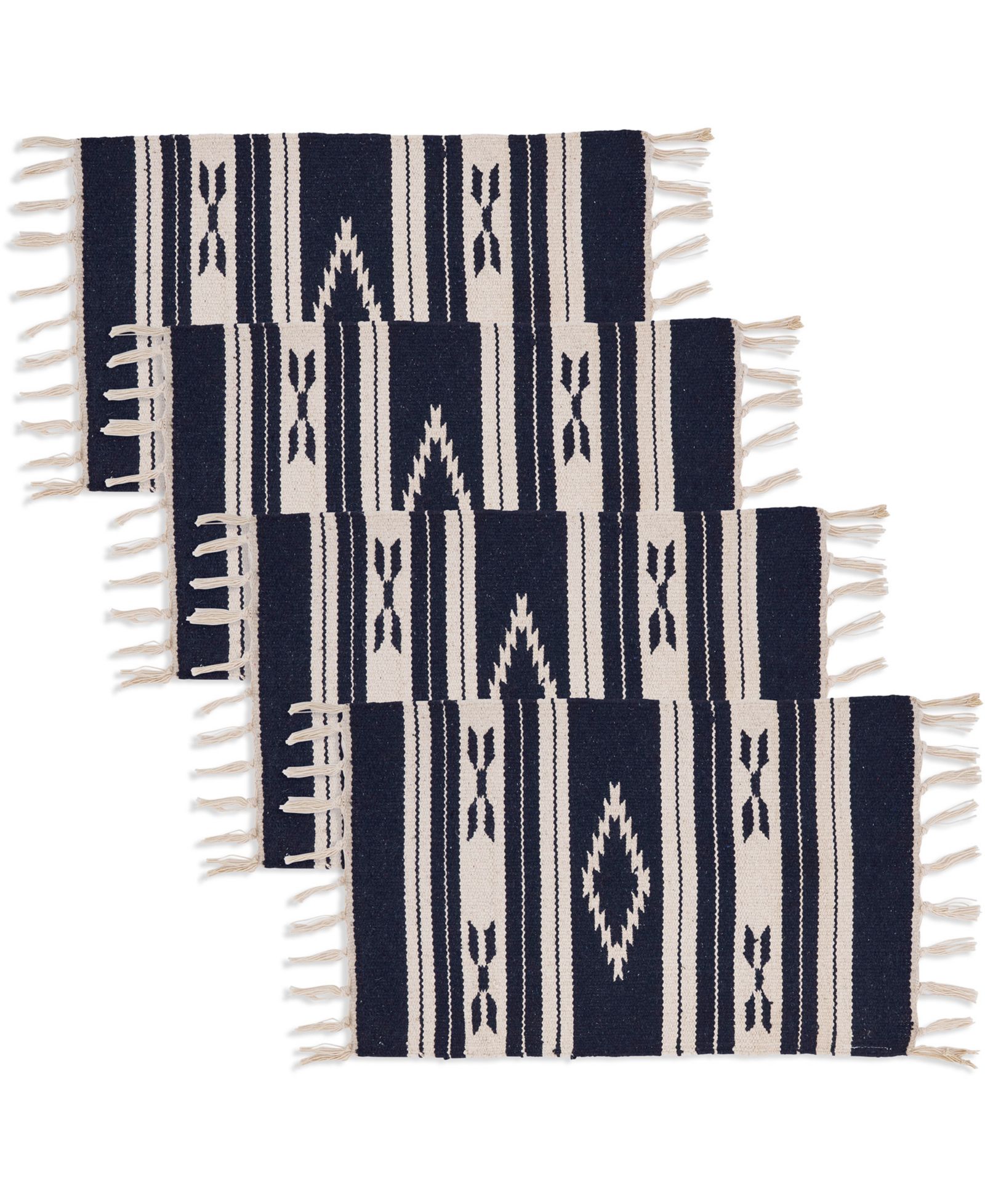 Подставки под тарелки Saro Lifestyle Desert Horizon Cotton 12" x 18"