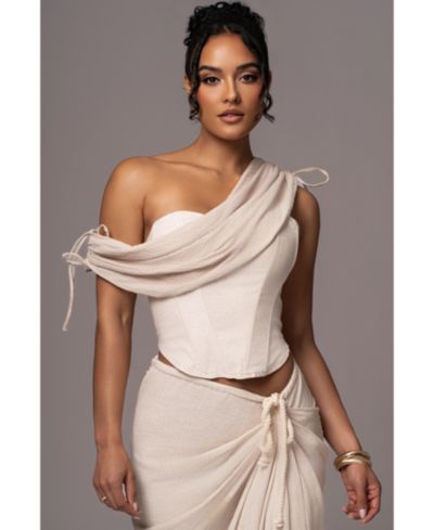 JLUXLABEL Women's New Obsession Draped Top