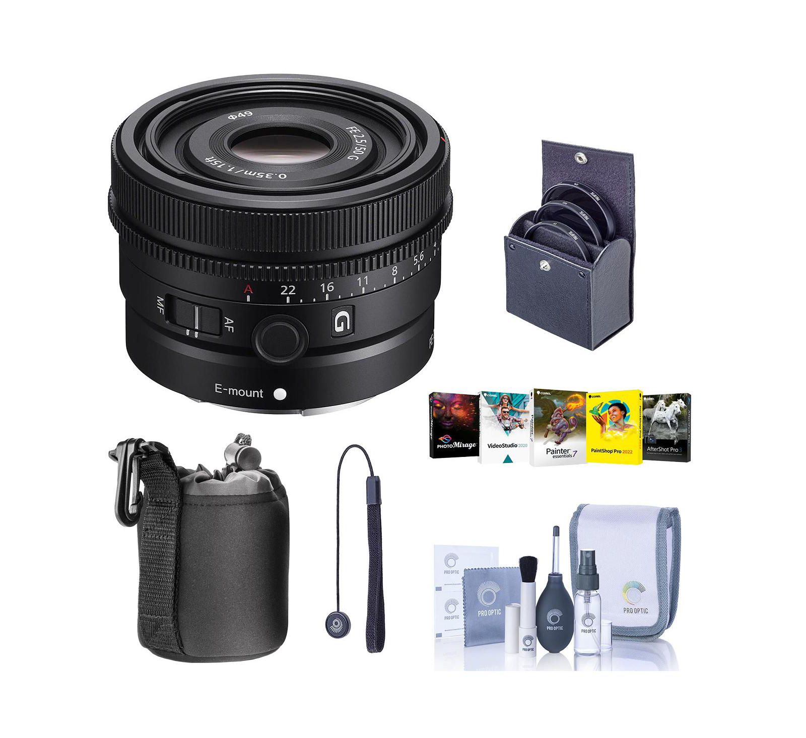 Sony FE 50mm f/2.5 G Compact Lens for Sony E-Mount