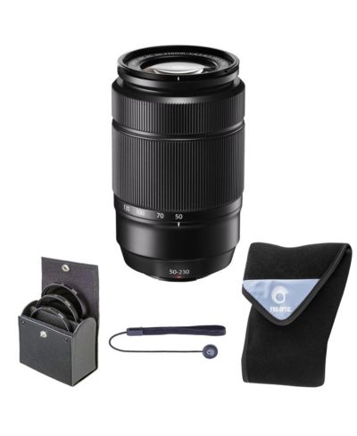 Объектив Fujifilm XC 50-230mm f/4.5-6.7 OIS II Black с комплектом фильтров и чехлом