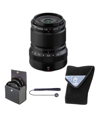 Fujifilm XF 30mm f/2.8 R LM WR макрообъектив, Black
