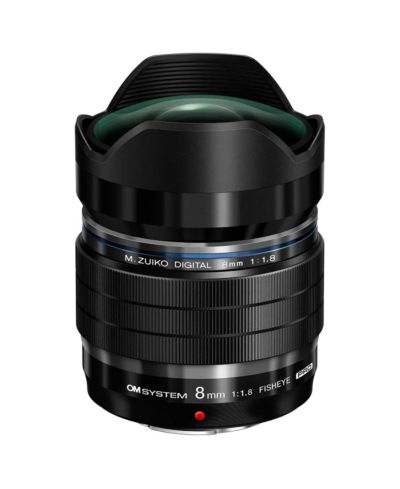 Объектив OM SYSTEM M.Zuiko Digital ED 8mm f/1.8 Fisheye Pro для Micro Four Thirds, Black