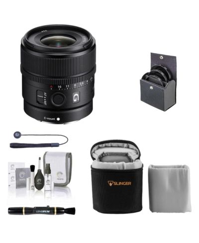 Объектив Sony E 15mm f/1.4 G с комплектом фильтров ProOptic