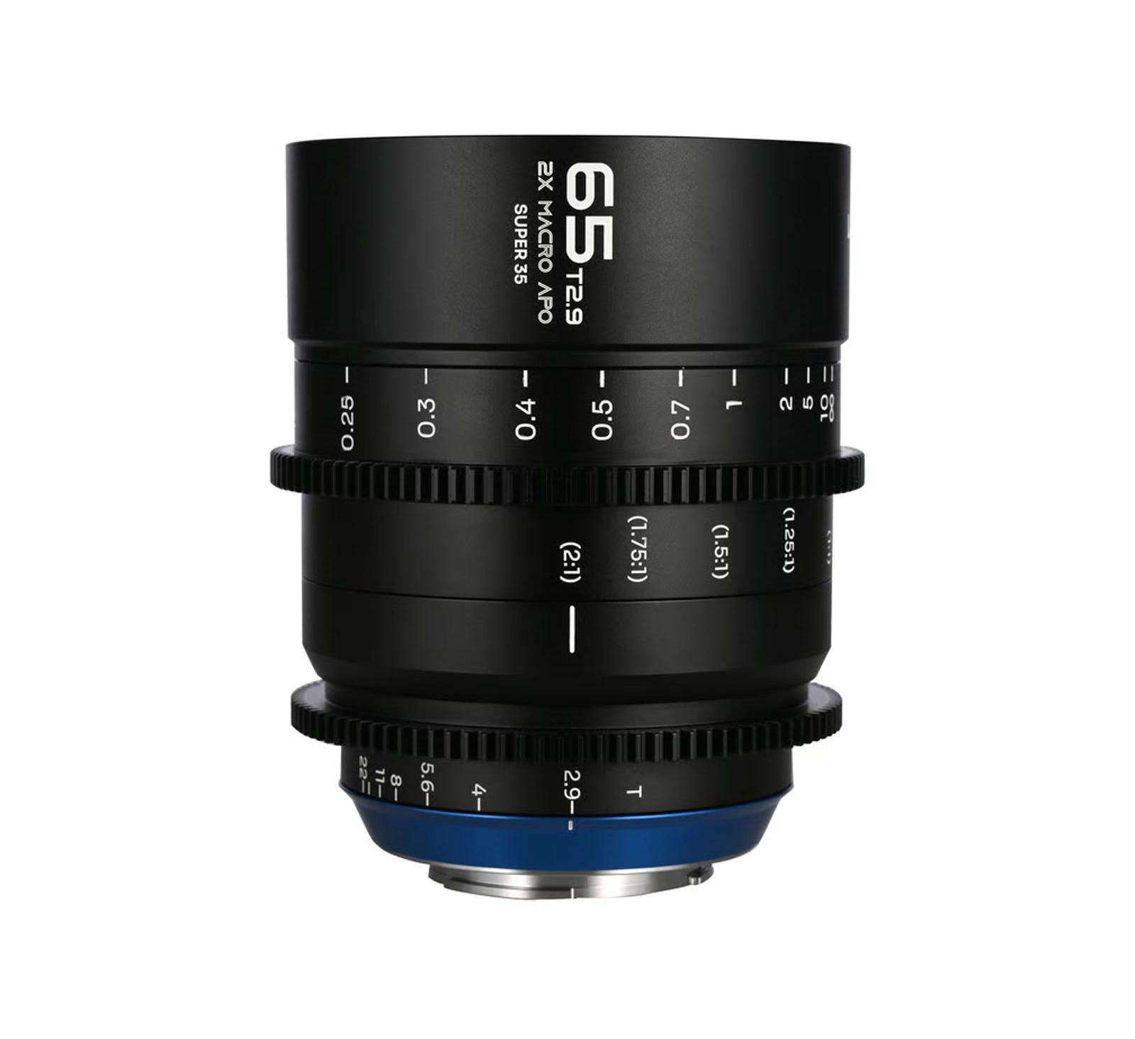 Venus Laowa 65mm T2.9 2x Super35 Macro Apochromatic Cine Lens for Fujifilm X