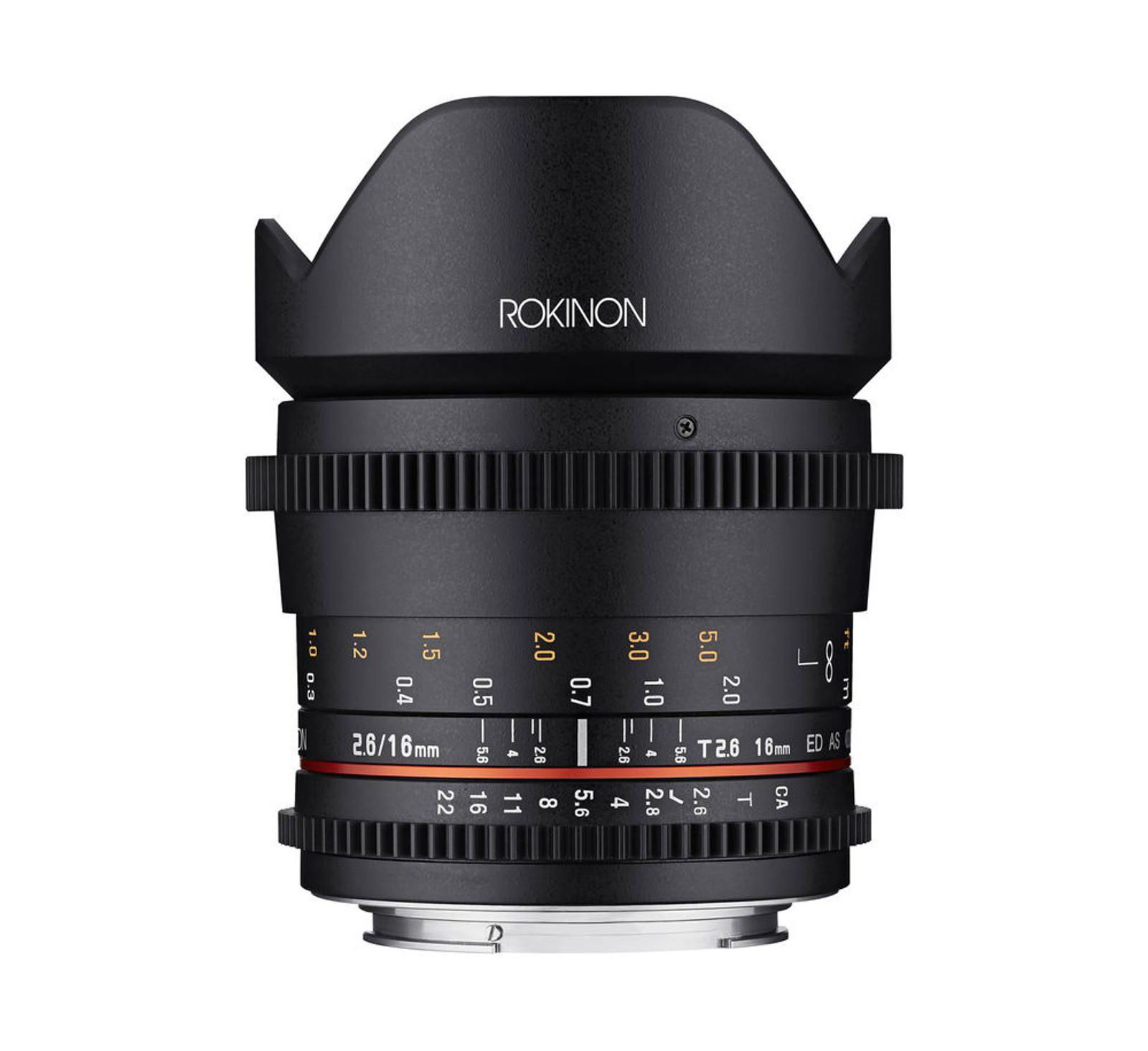 Объектив Rokinon 16mm T2.6 Cine DS для Sony