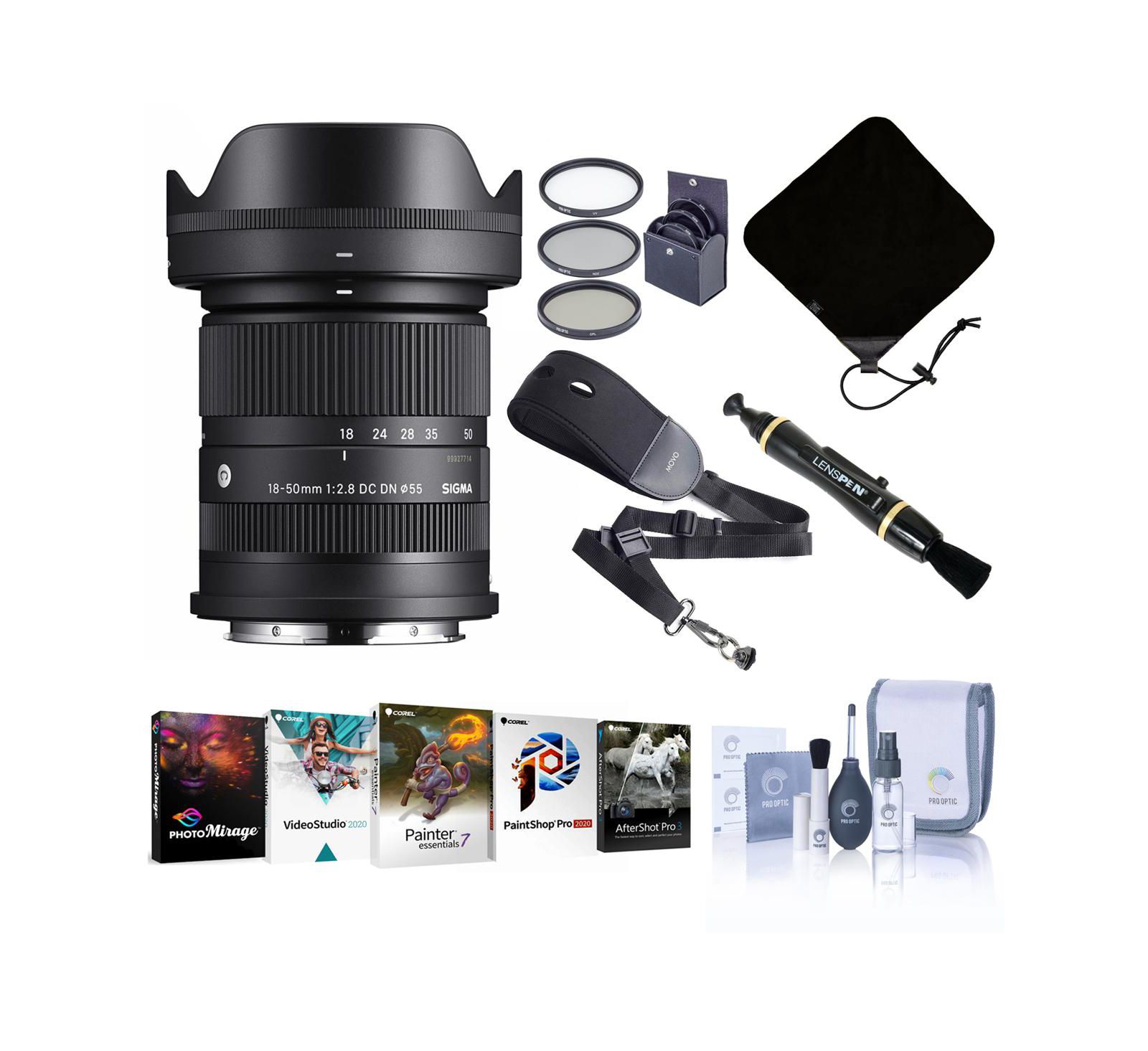 Sigma 18-50mm f/2.8 Dc Dn Contemporary Compact Lens for L Mount