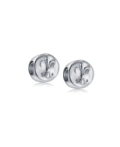 Bling Jewelry Подвеска-шарм в виде цветка из серебра.925 Sterling Silver для браслета (набор из 2 шт.)