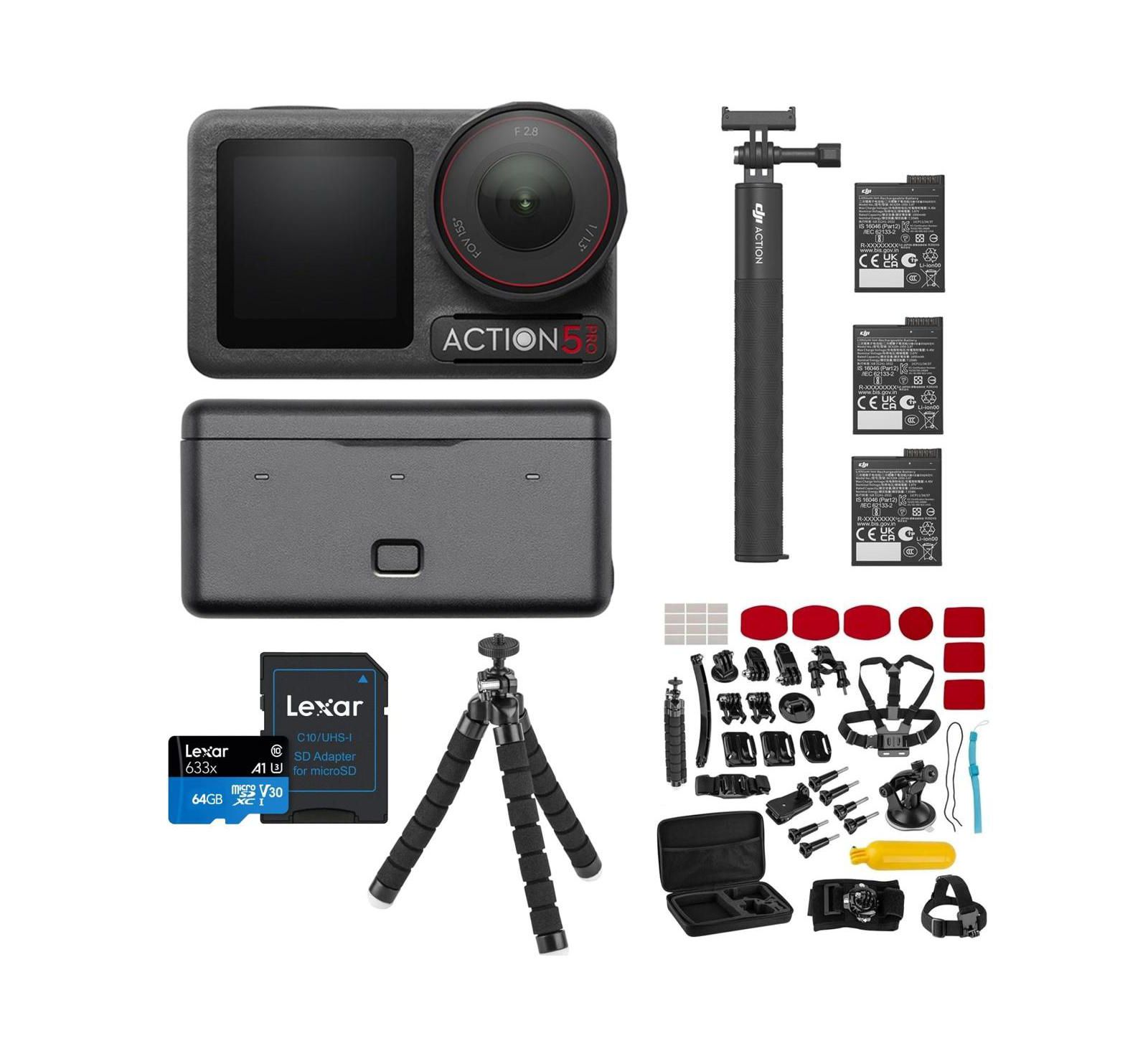 DJI Osmo Action 5 Pro комплект аксессуаров Adventure Combo