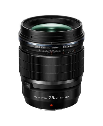 Om System M.Zuiko Digital Ed 25mm f/1.2 Pro Weather-Sealed Lens for Micro Four Thirds