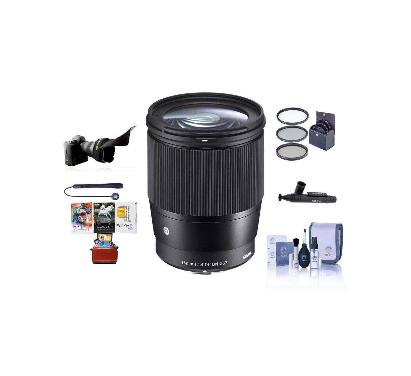 Sigma 16mm f/1.4 Dc Dn Contemporary Lens for Sony E-Mount