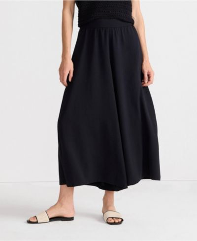 Женские брюки Lands' End Creaseless High Rise Palazzo Crop