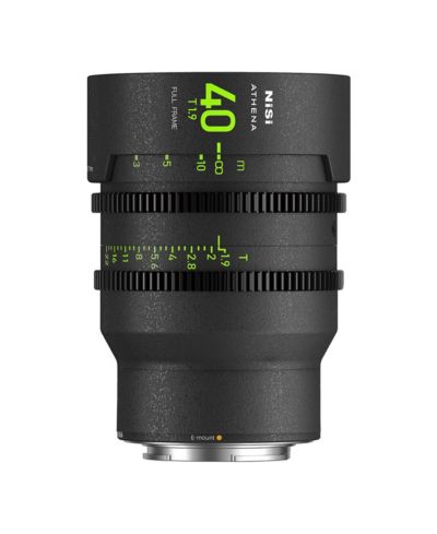 Объектив NiSi ATHENA PRIME 40mm T1.9 Cine без держателя фильтра, Sony E