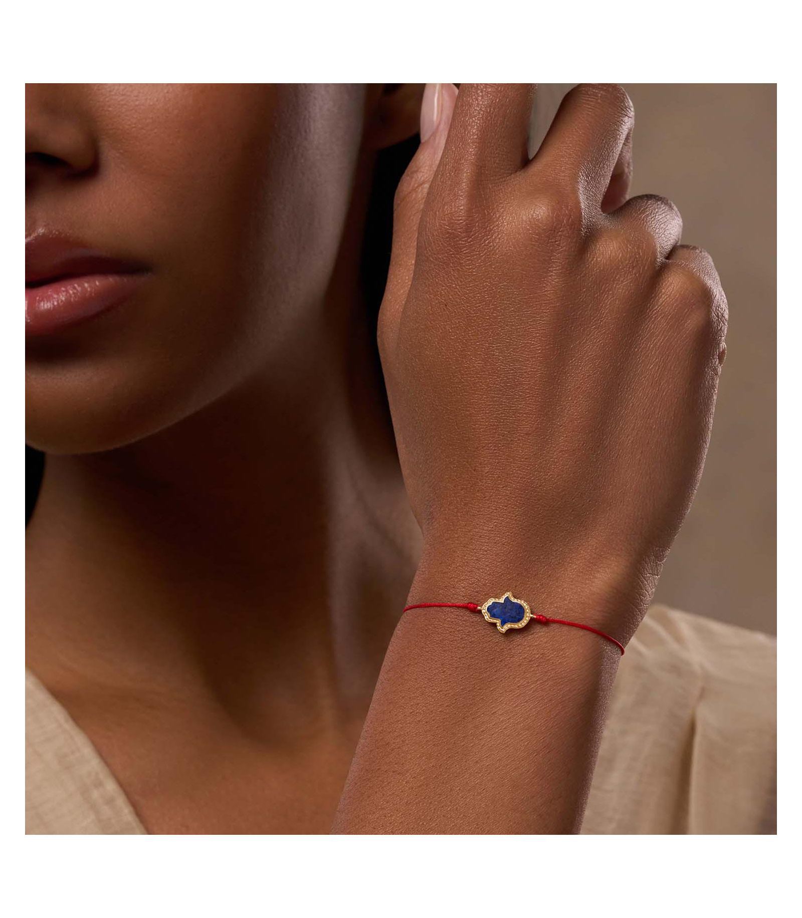 Браслет Soul’s Gratitude Hamsa Lapis Lazuli String