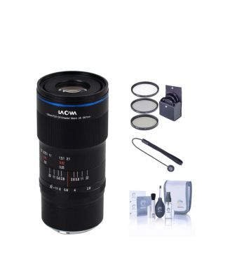 Venus Laowa 100mm f/2.8 2X Ultra Macro APO объектив для Nikon Z, комплект с фильтром ProOptic 67mm, набором для чистки и шнурком для крышки объектива