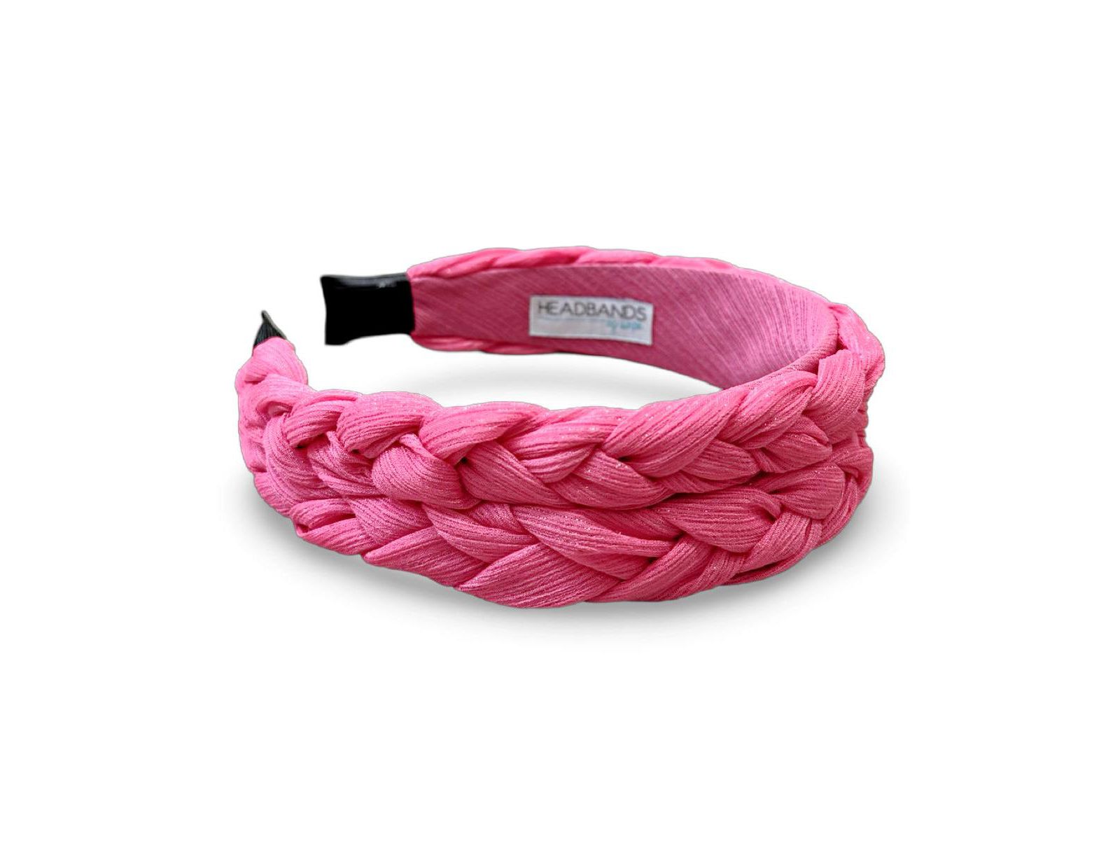 Women's Blushing Braid Headband - Hot Pink