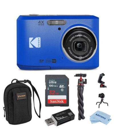 Цифровая камера Kodak PIXPRO FZ45 Friendly Zoom 16MP Full HD, светло-голубая