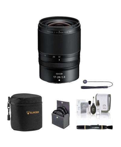 Комплект объектива Nikon NIKKOR Z 17-28mm f/2.8 с фильтром 67mm, мягким чехлом, набором для чистки и креплением для колпачка