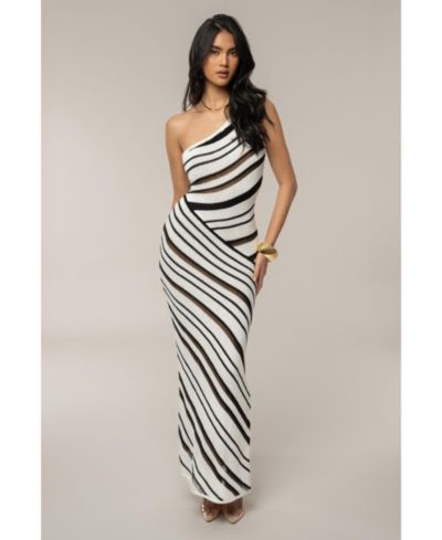 Женское трикотажное платье JLUXLABEL Women's Sanibel Ruched Maxi Knit Dress