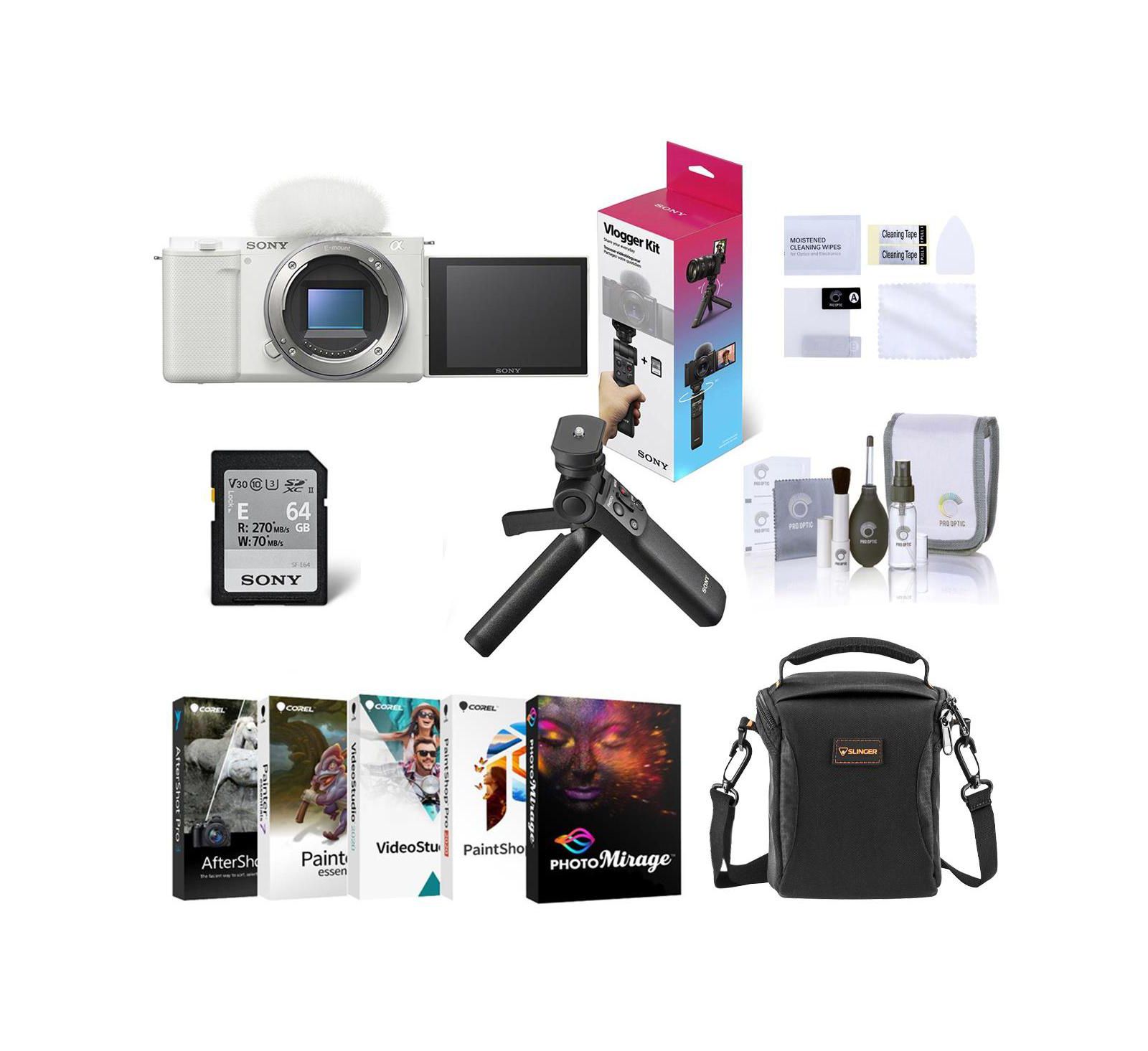 Sony Zv-E10 4K Vlog Mirrorless Camera